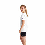 Champion Boyfriend Tee T-shirt pour femme blanc vue de côté