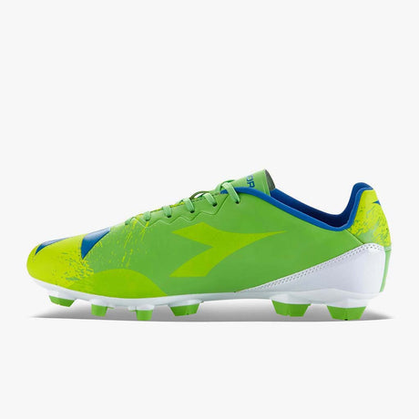 Diadora DD-NA R LPU FG soccer cleats yellow blue lv