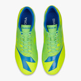 Diadora DD-NA R LPU FG soccer cleats yellow blue pair