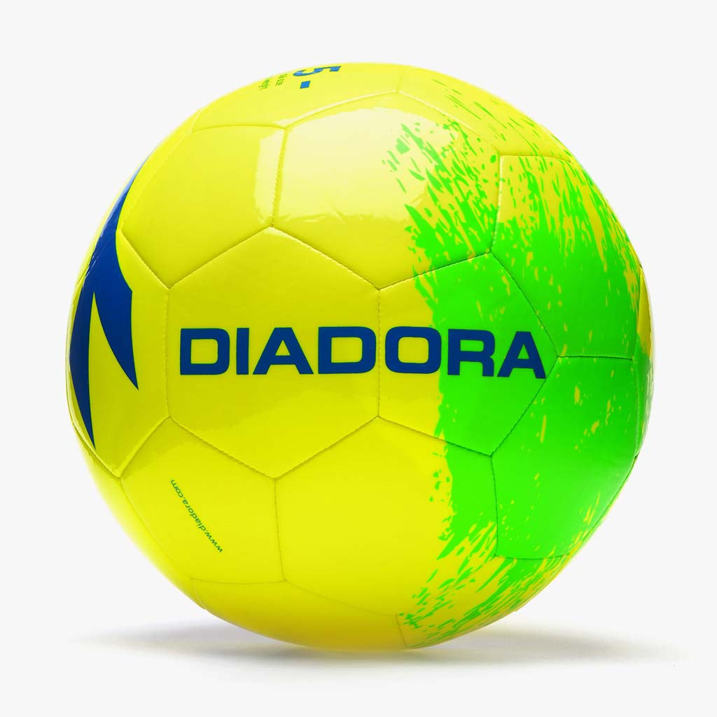 Diadora DD-NA ballon de soccer jaune vert