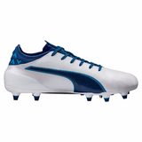 PUMA evoTOUCH 2 FG soccer cleats white blue lv