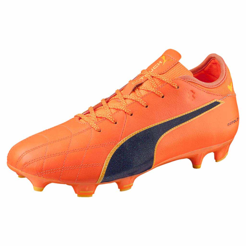 Puma evoTouch 3 FG soccer cleats orange sv1