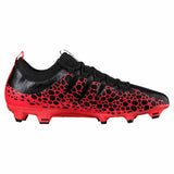 Puma evoPower Vigor 3 Graphic FG chaussure de soccer noir rouge sv Soccer Sport Fitness
