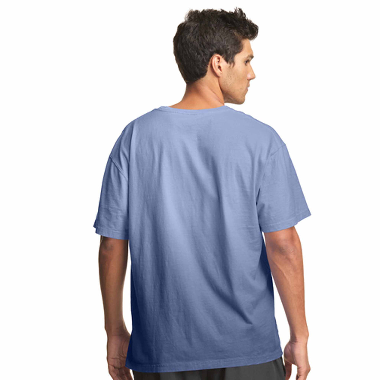 Champion Classic Ombre Tee T-shirt pour homme Ombre Shield Blue vue de dos