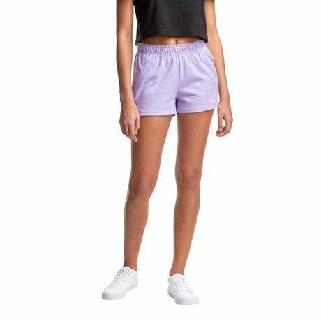 Champion Practice Short Contrast Stitch Short sport pour femme Enchanted Lilac