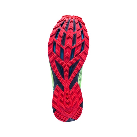 Brooks Mazama chaussure de course a pied trail homme jaune noir rouge semelle