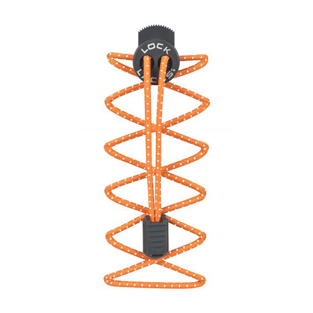 Lacets pour chaussures de trail Nathan Trail Lock Laces™  orange