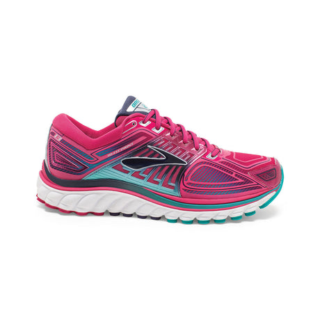 Brooks Glycerin 13 chaussure de course a pied femme fuchsia bleu