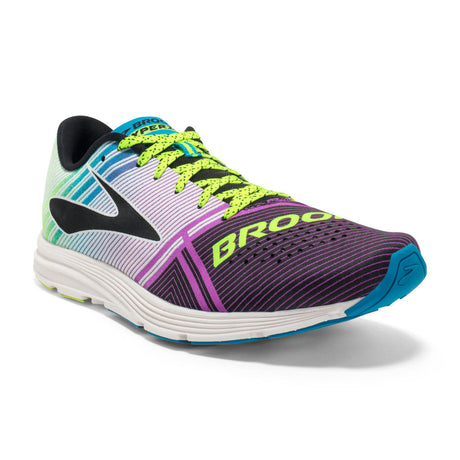 Brooks Hyperion chaussure de course a pied femme pourpre bleu lv1