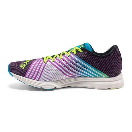 Brooks Hyperion chaussure de course a pied femme pourpre bleu lv3