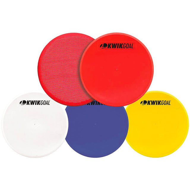 Marqueurs plats d'entrainements Kwik Goal soccer flat round markers Soccer Sport Fitness