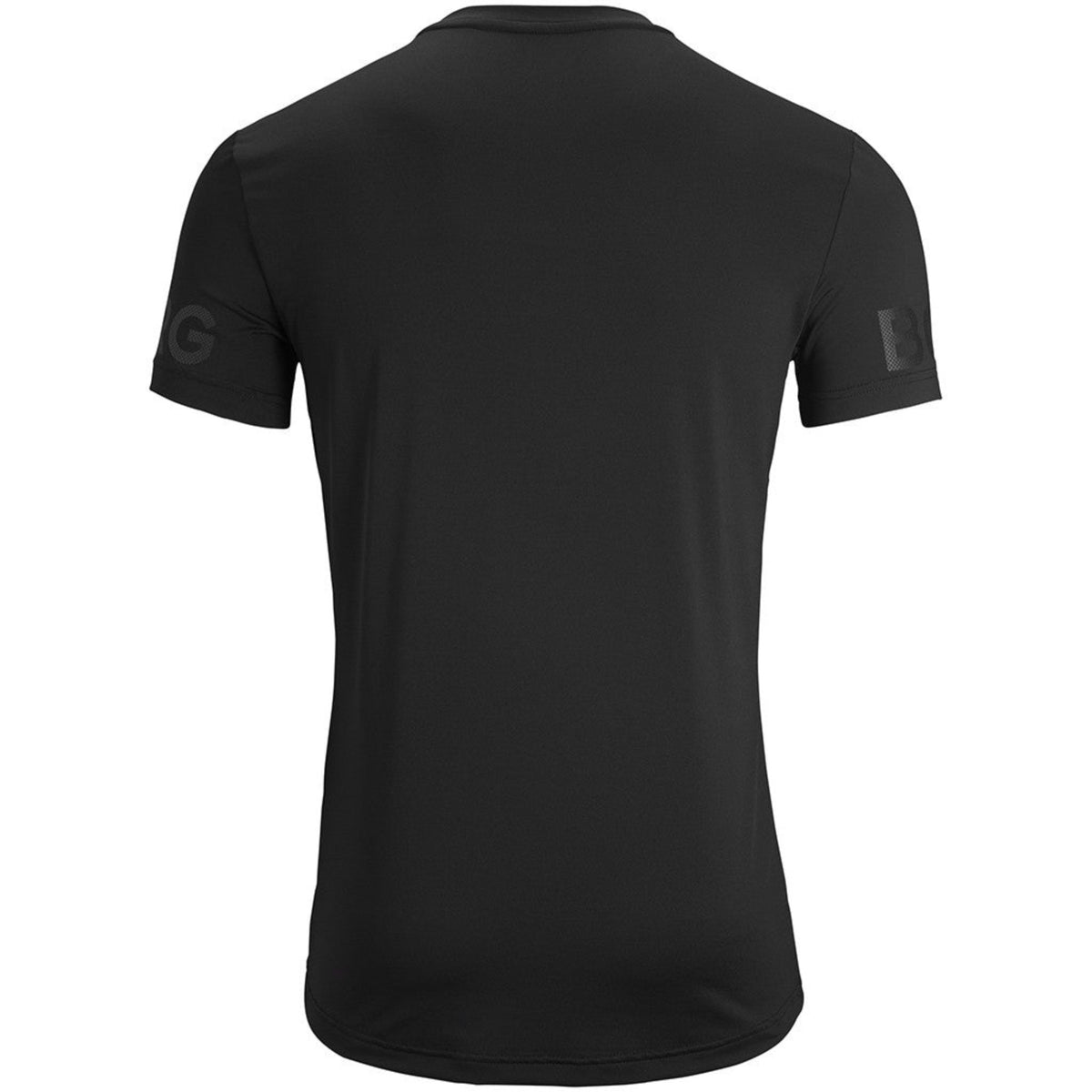 T-shirt homme Bjorn Borg Palmer Tee-Performance men&#39;s t-shirt noir Soccer Sport Fitness