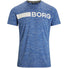 Bjorn Borg Alfie Tee T-shirt sport pour homme bleu Soccer Sport Fitness