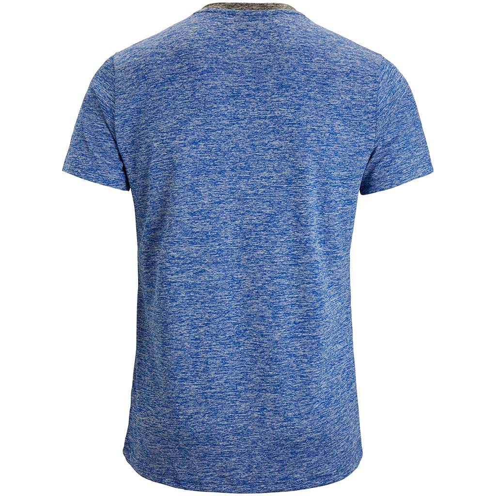 Bjorn Borg Alfie Tee T-shirt sport pour homme bleu vue arriere Soccer Sport Fitness