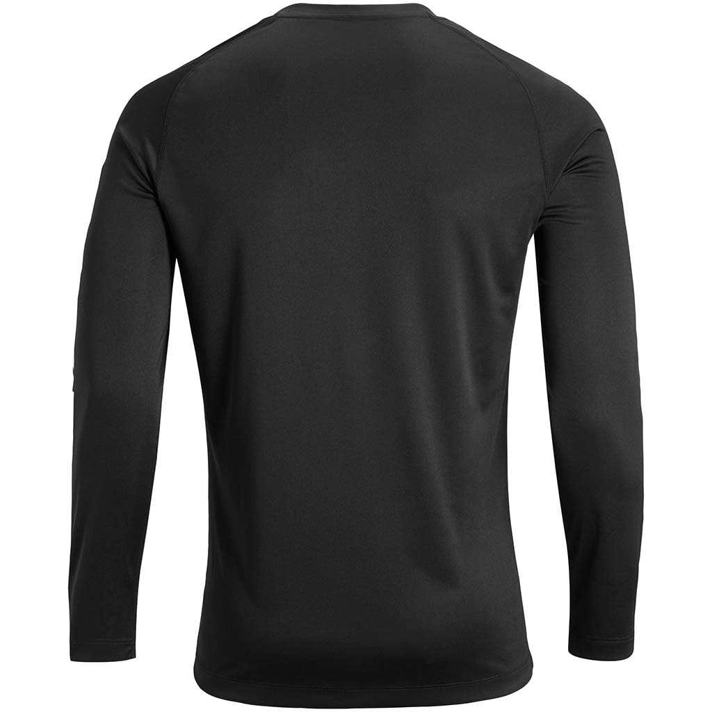 Bjorn Borg Aaron T-shirt manches longues sport pour homme noir vue dos Soccer Sport Fitness