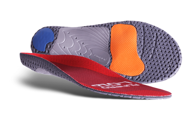 Semelles Currex RUNPRO insoles rouge paire Soccer Sport Fitness