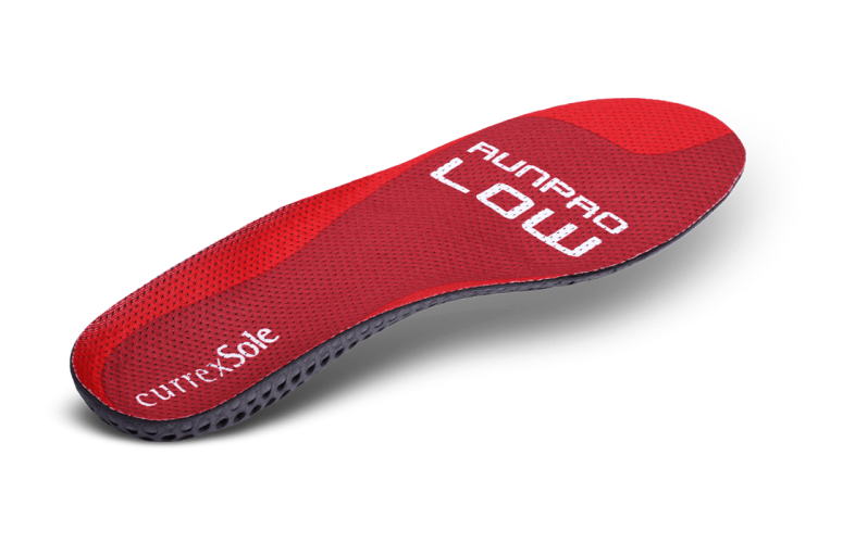 Semelles Currex RUNPRO insoles rouge paire Soccer Sport Fitness