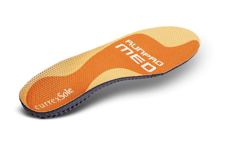 Semelles Currex RUNPRO insoles orange Soccer Sport Fitness