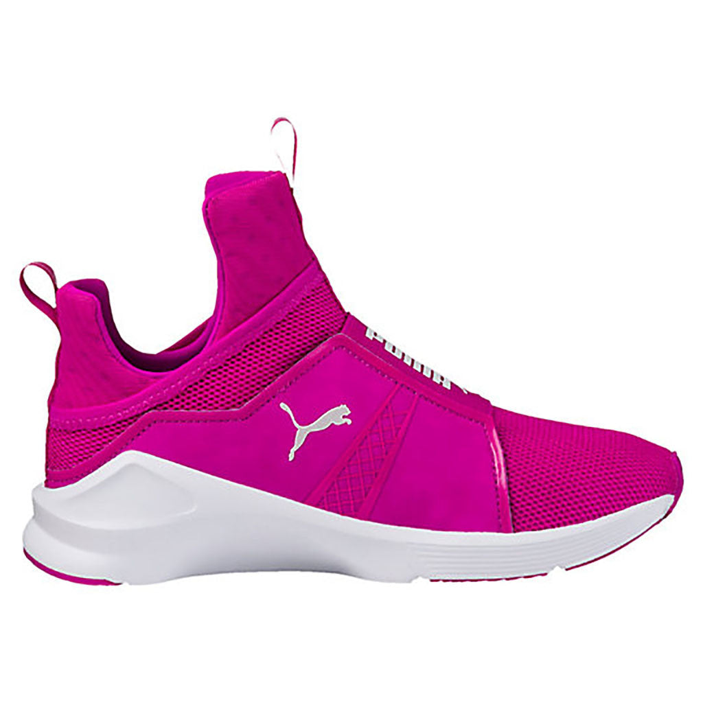 Souliers d'entrainement femme PUMA Fierce Core magenta / blanc Soccer lat