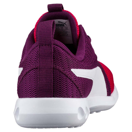 Chaussure de course a pied enfant Puma Carson 2 Jr love potion vue arriere Soccer Sport Fitness