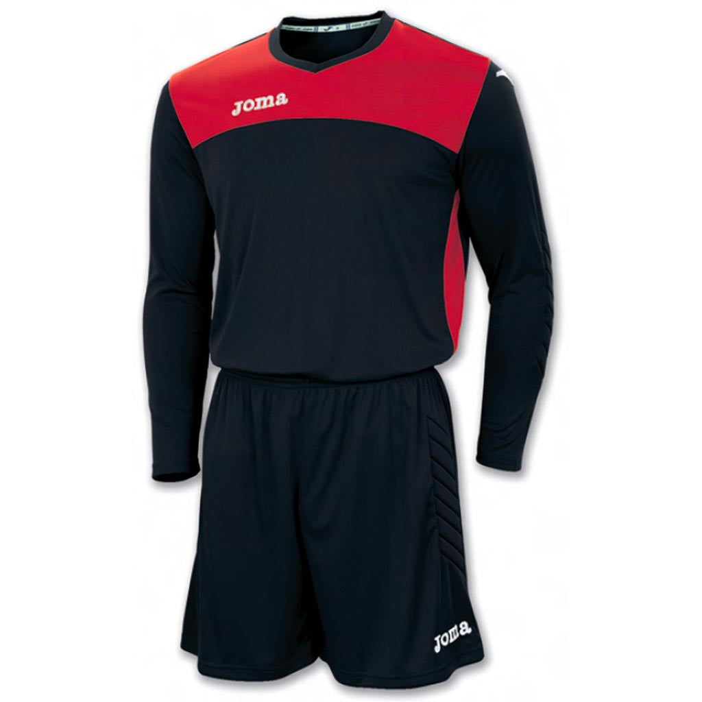 JOMA Area IV soccer goalkeeper kit noir rouge