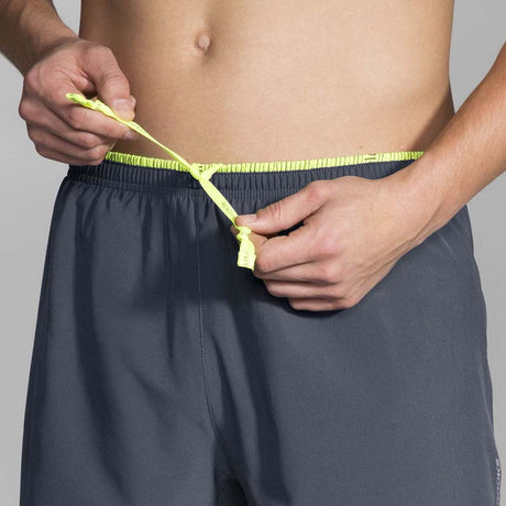 Brooks Sherpa 5" short de course a pied homme asphalte nightlife cordon