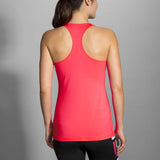 Brooks Pick-Up Tank camisole de course à pied rose sans manches femme rv