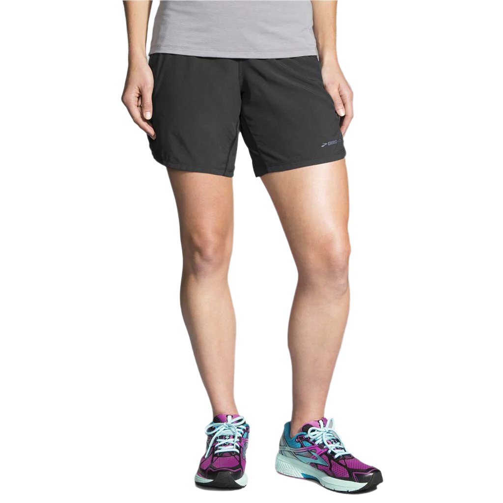 Brooks Chaser 7" short de course à pied pour femme noir