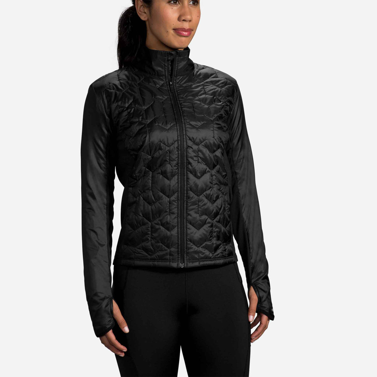 Brooks Shield Hybrid Jacket manteau de course à pied femme modèle