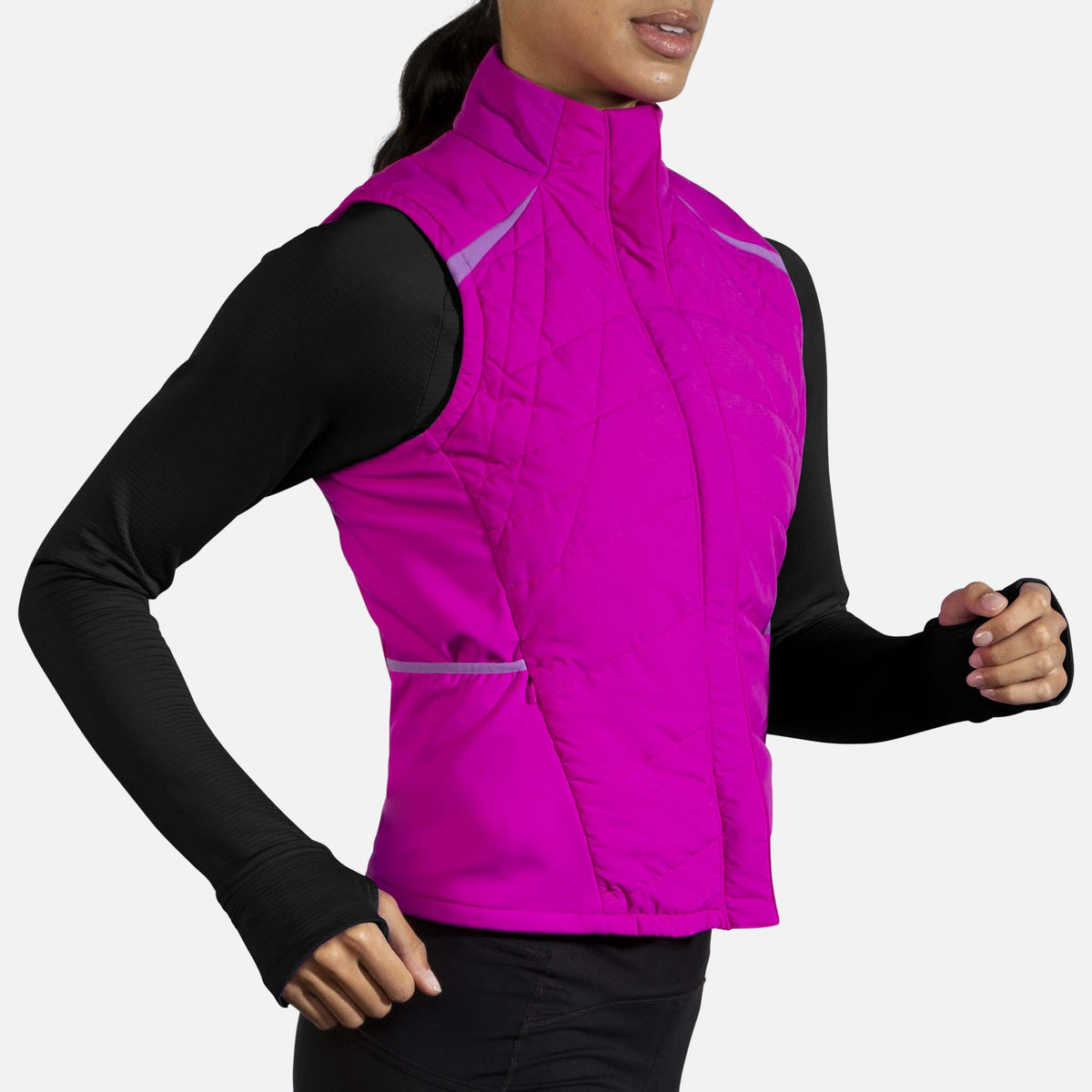 Brooks Shield Hybrid Veste sans manches de course à pied femme - Soccer  Sport Fitness