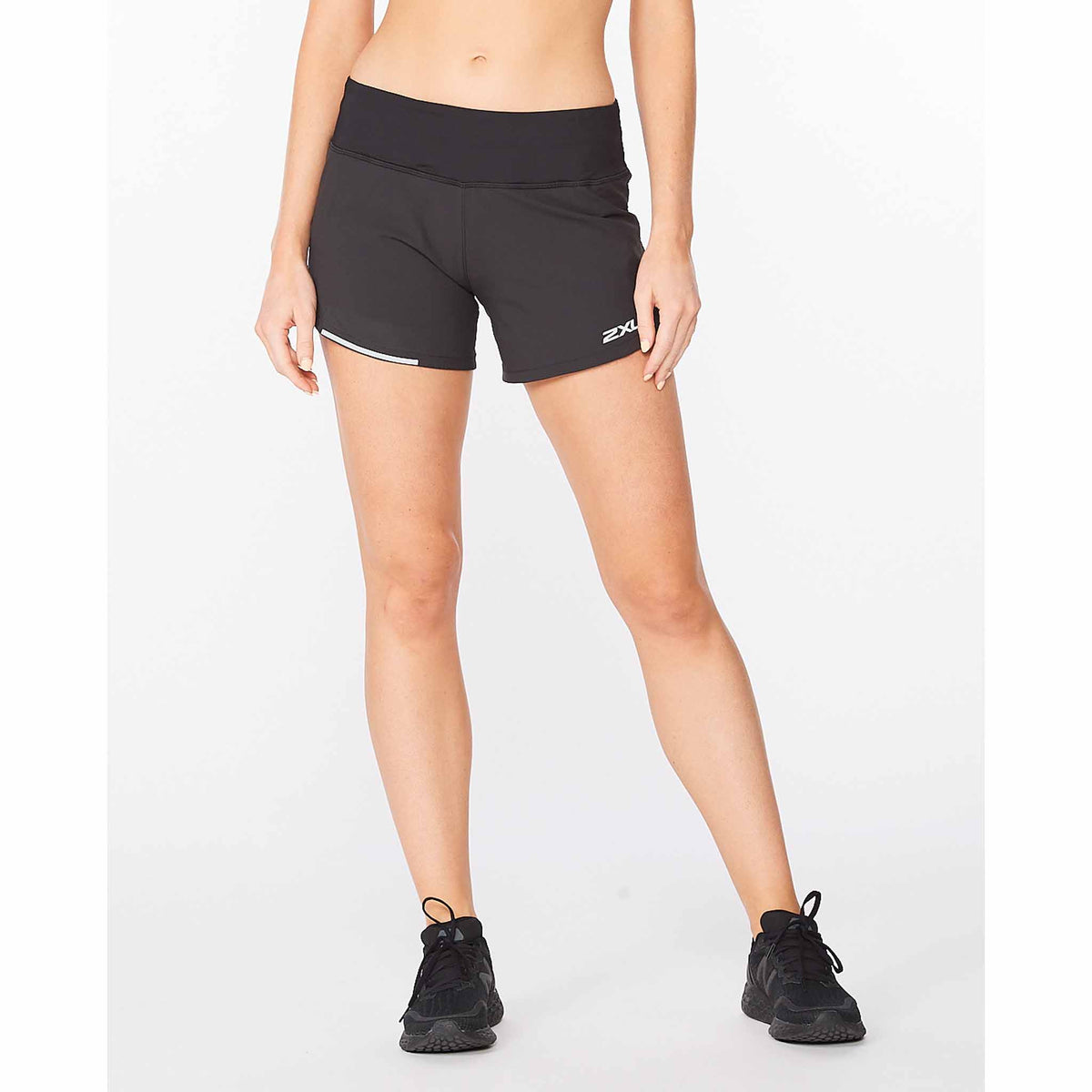 2XU Aero 4&quot; Shorts de course à pied pour femme Black