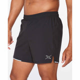 2XU Aero 5" Short de course à pied pour homme noir angle