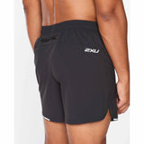 2XU Aero 5" Short de course à pied pour homme noir vue de près dos