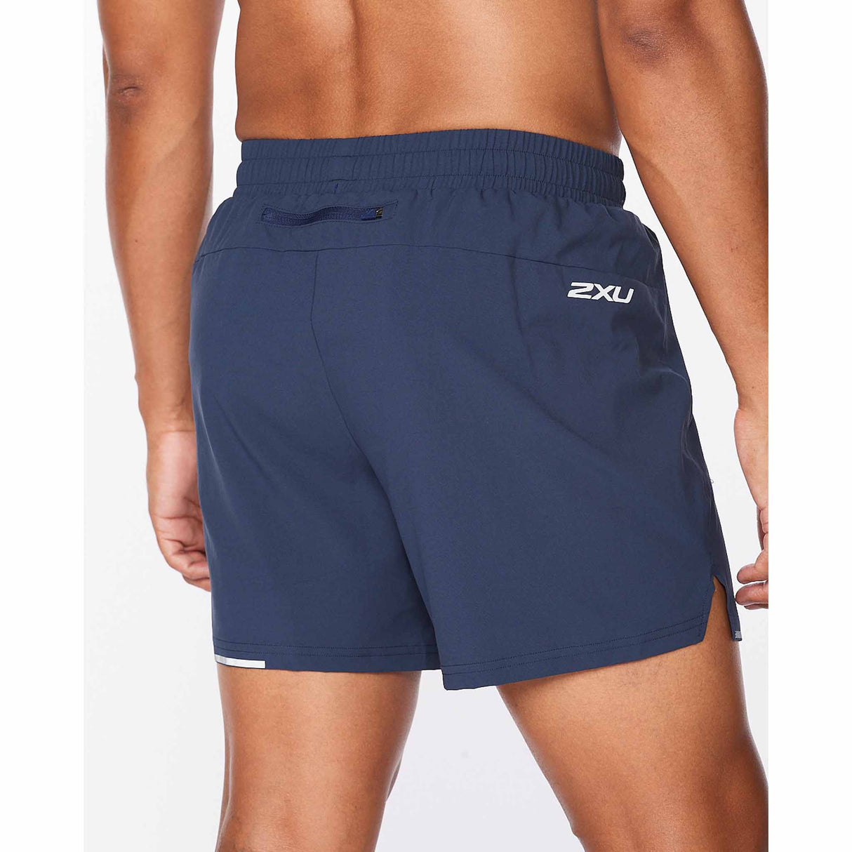 2XU Aero 5" Short de course à pied pour homme midnight vue de près dos