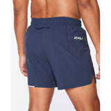 2XU Aero 5" Short de course à pied pour homme midnight vue de près dos