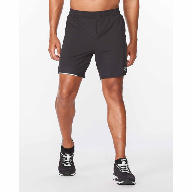 2XU Aero 7" shorts de course à pied pour homme noir