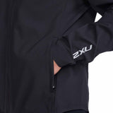 2XU Aero Jacket manteau de course à pied à l'épreuve de l'eau homme - Noir