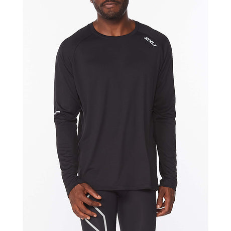 2XU chandail sport Aero à manches longues noir pour homme