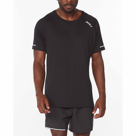 2XU Aero Tee t-shirt de course à pied pour homme black