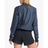 2XU coupe-vent Aero Bomber Jacket india ink pour femme dos