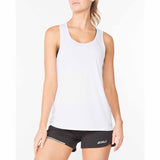 2XU Aero Singlet camisole pour femme White