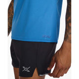 2XU Aero Tank camisole de course starling homme logo