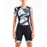 2XU Compression Sleeved Trisuit black chrome