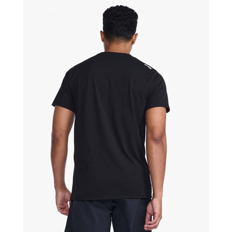 2XU Contender Tee t-shirt black nero homme dos