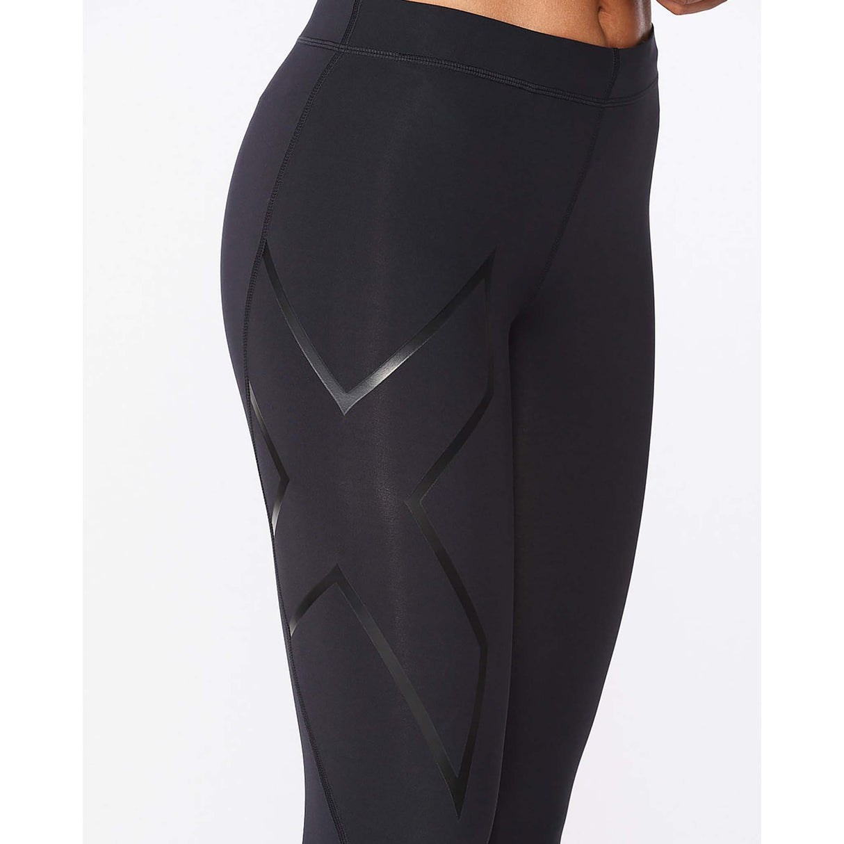 2XU Core Compression leggings sport noir nero femme detail