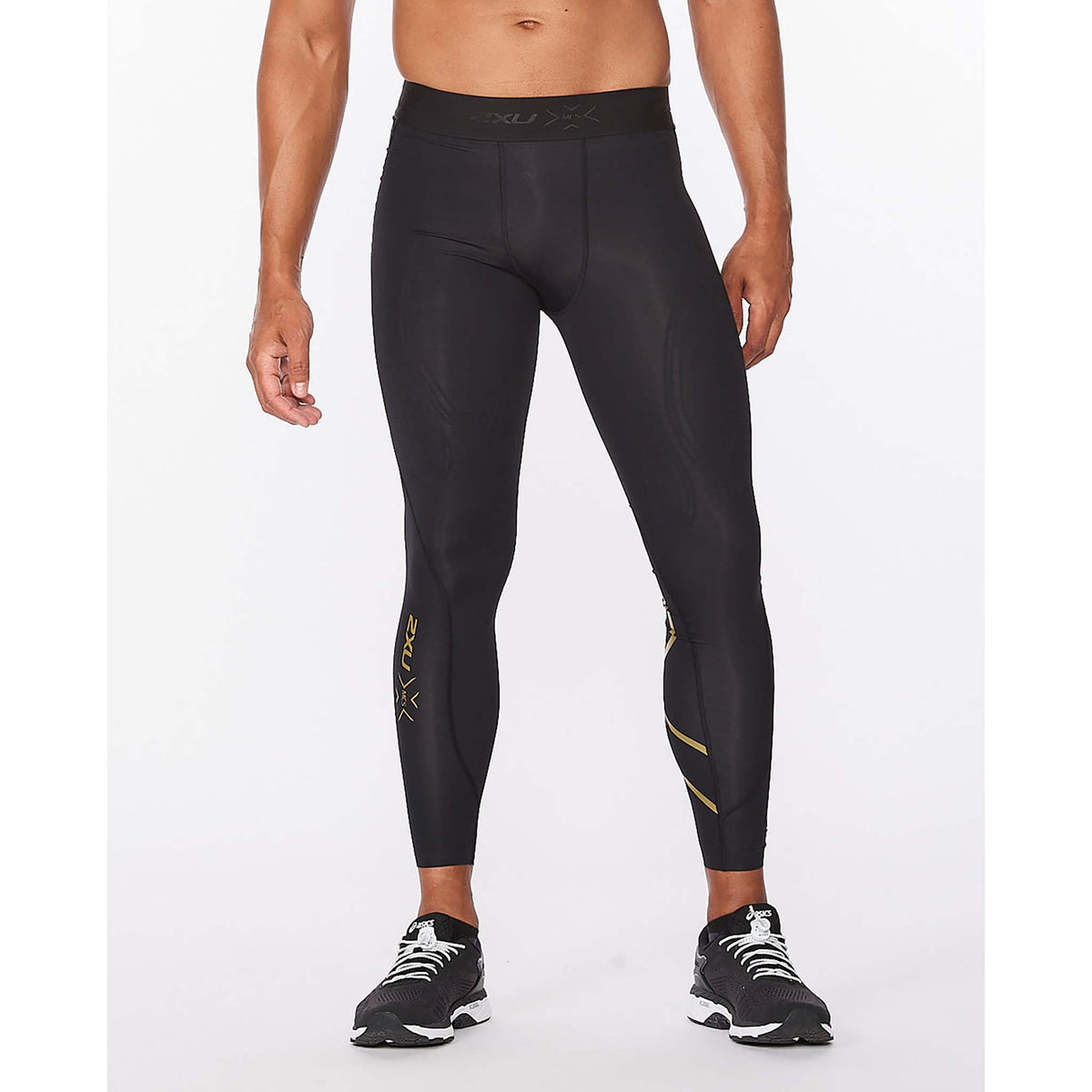2XU Force Compression leggings de course noir or homme