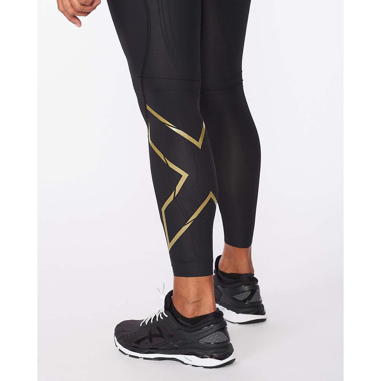 2XU Force Compression leggings de course noir or homme mollets