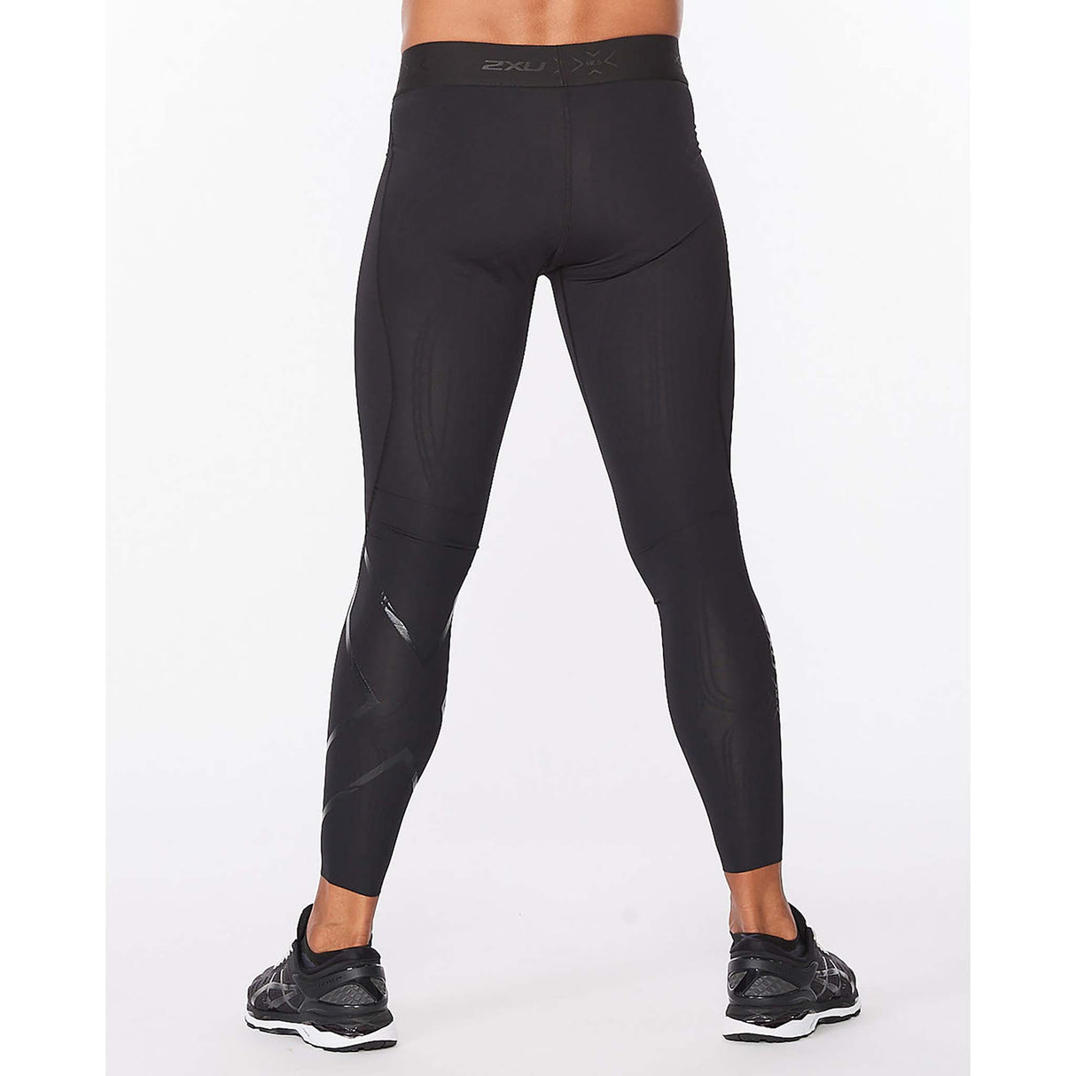 2XU Force Compression leggings de course tout noir homme  dos