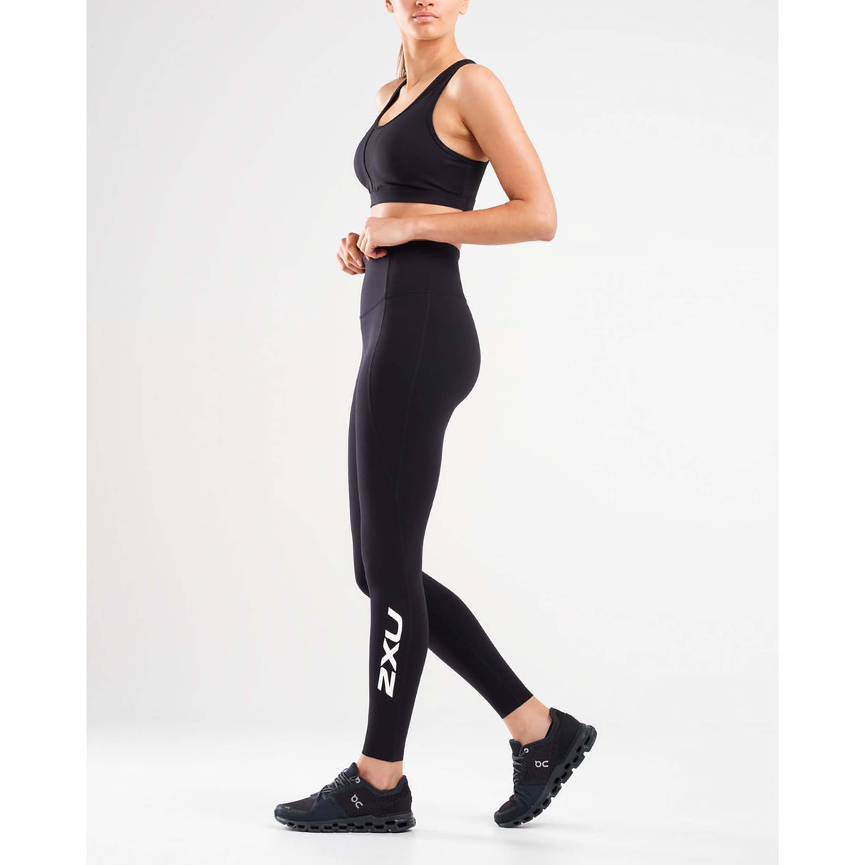 2XU Form Stash Hi-Rise Compression Tights leggings à taille haute femme live