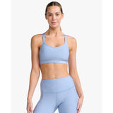 2XU Form Strappy Crop Top sport bleu femme